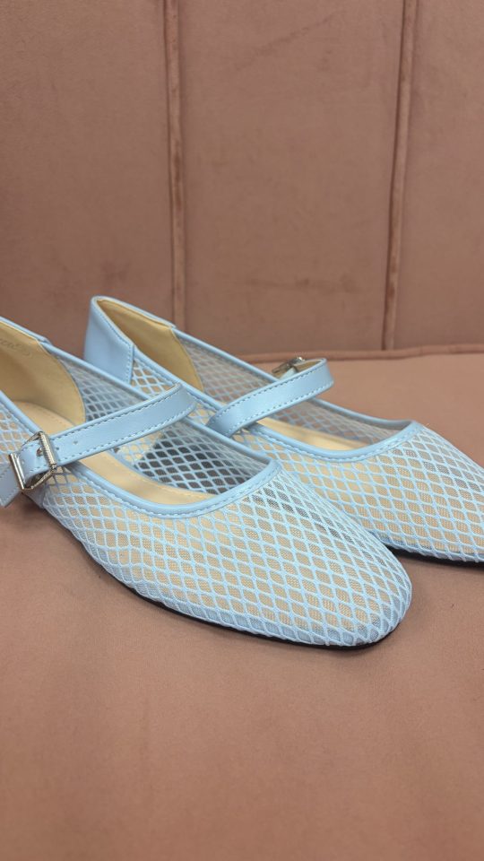 ballerine bleu ciel